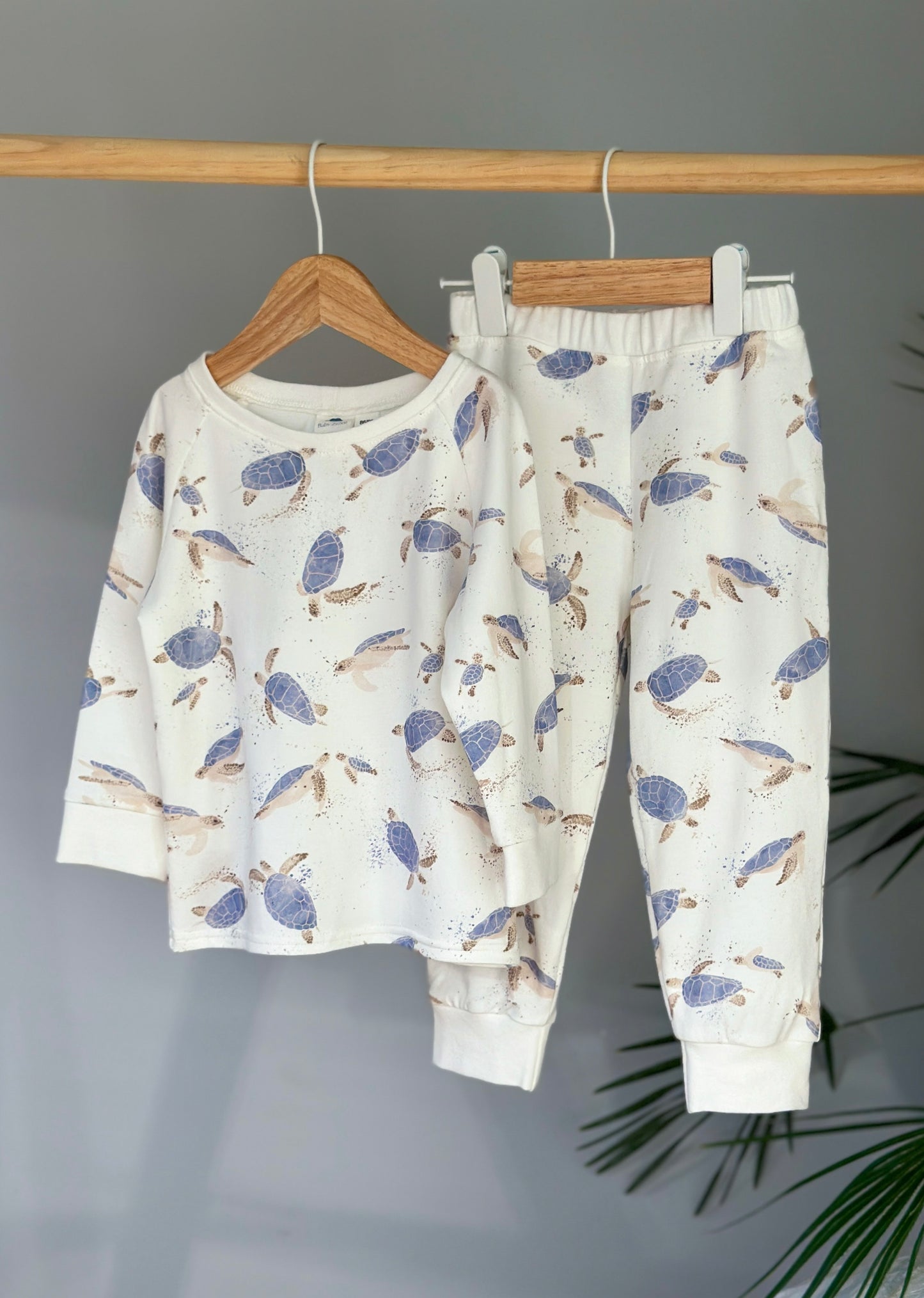 Pajama Blue Turtles