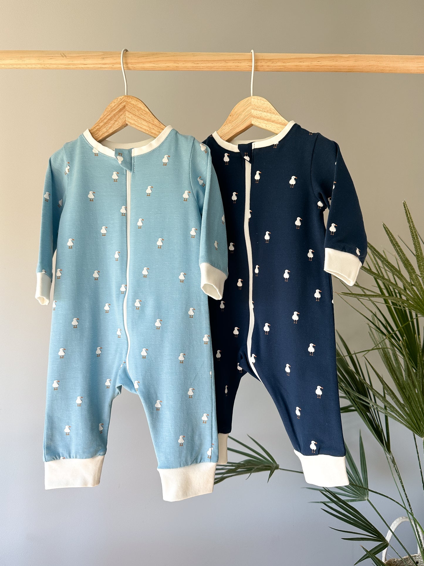 Romper with Seagulls (2 colors)