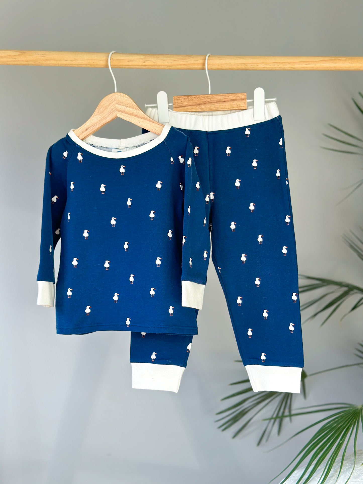 Pajama Seagulls Navy