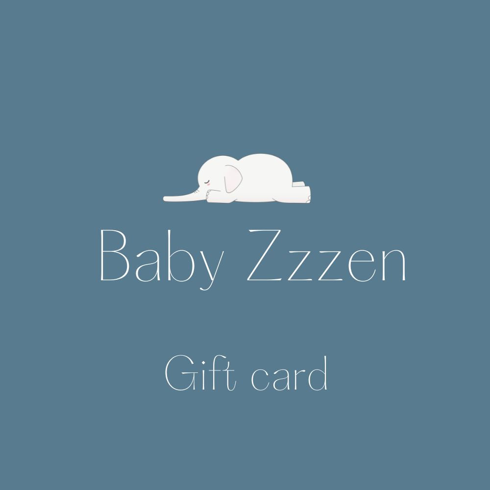 Baby Zzzen gift card for newborn/ baby/ toddler