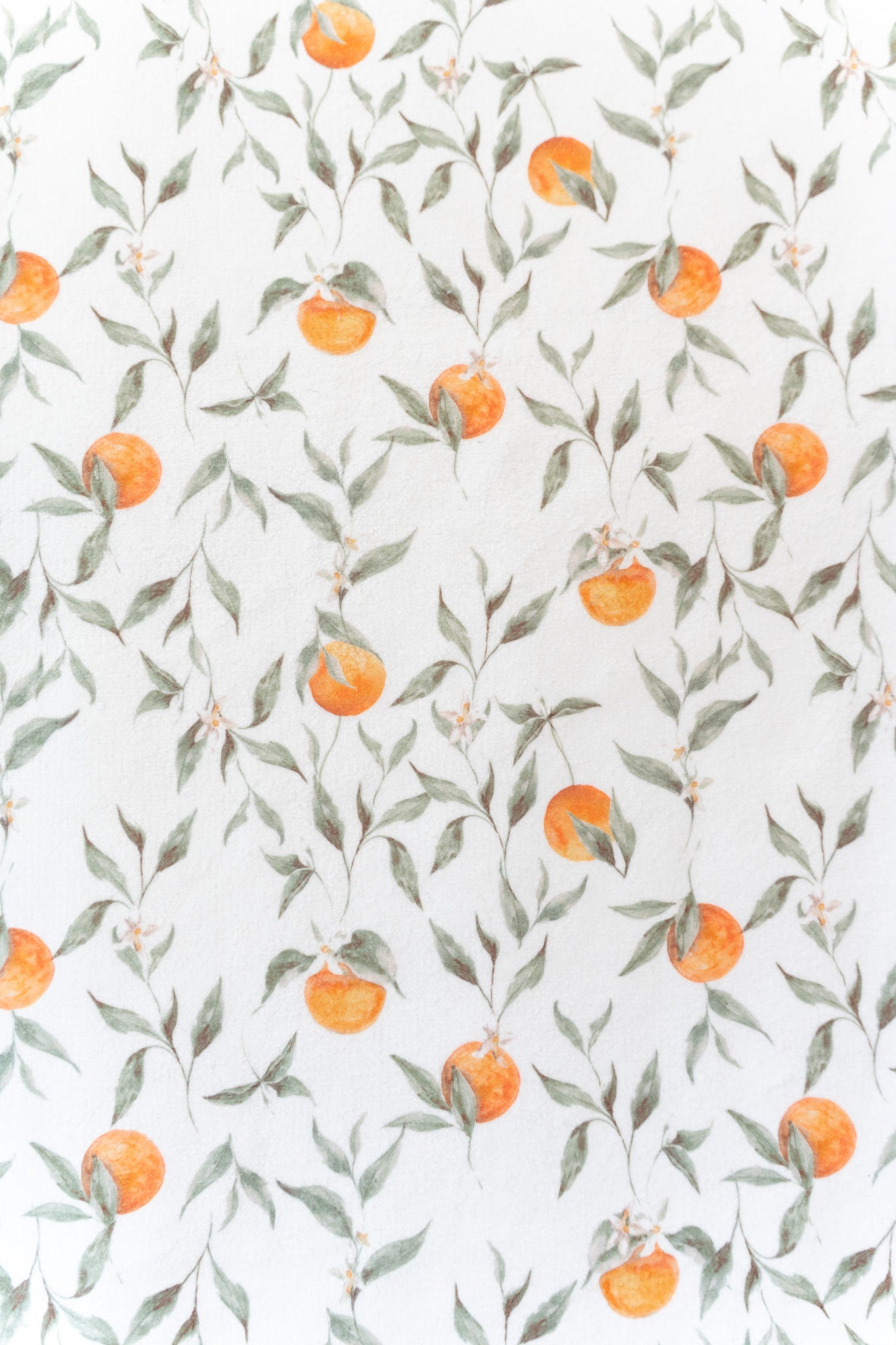 Eco towel with oranges
