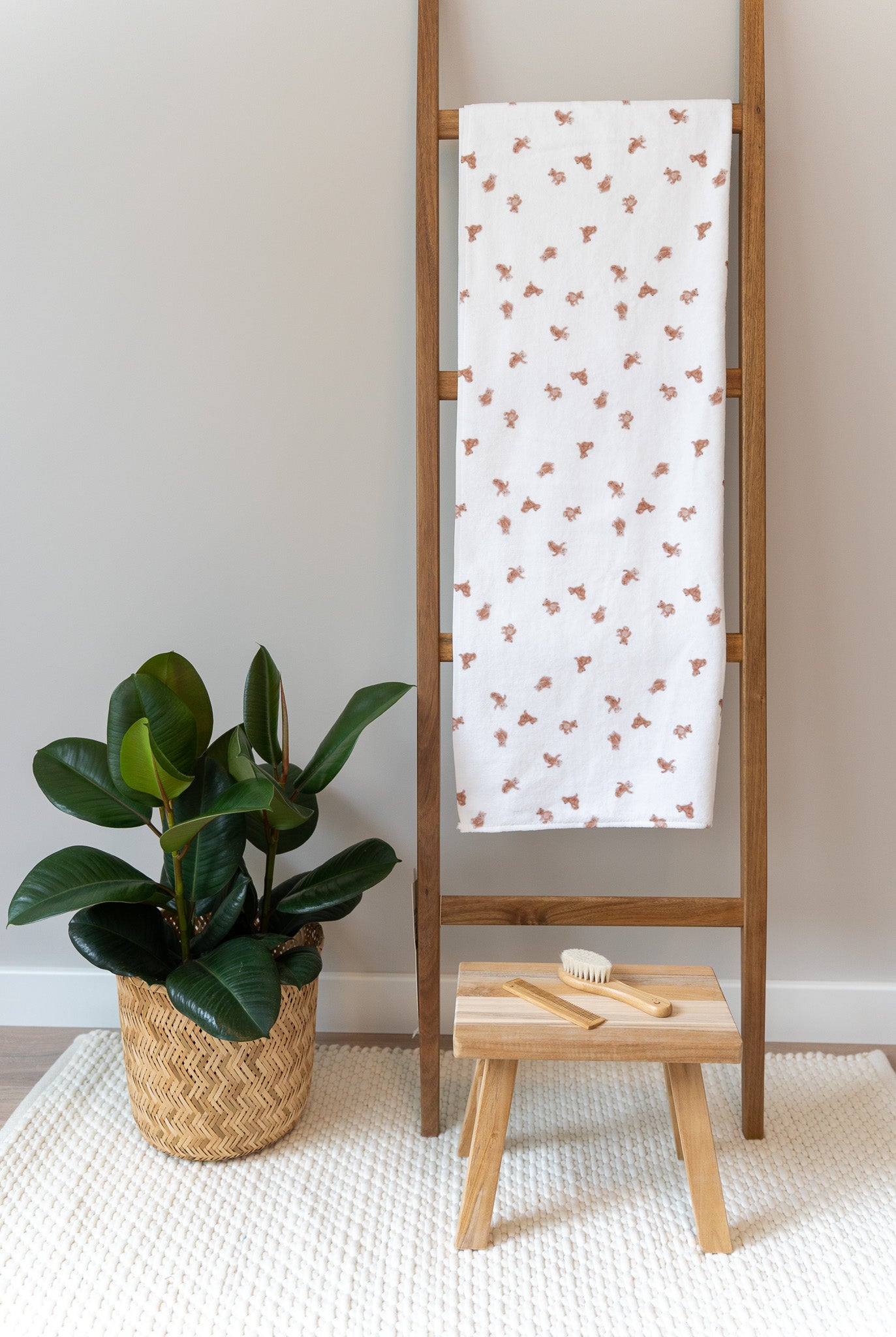 Eco towel with Teddy Bears