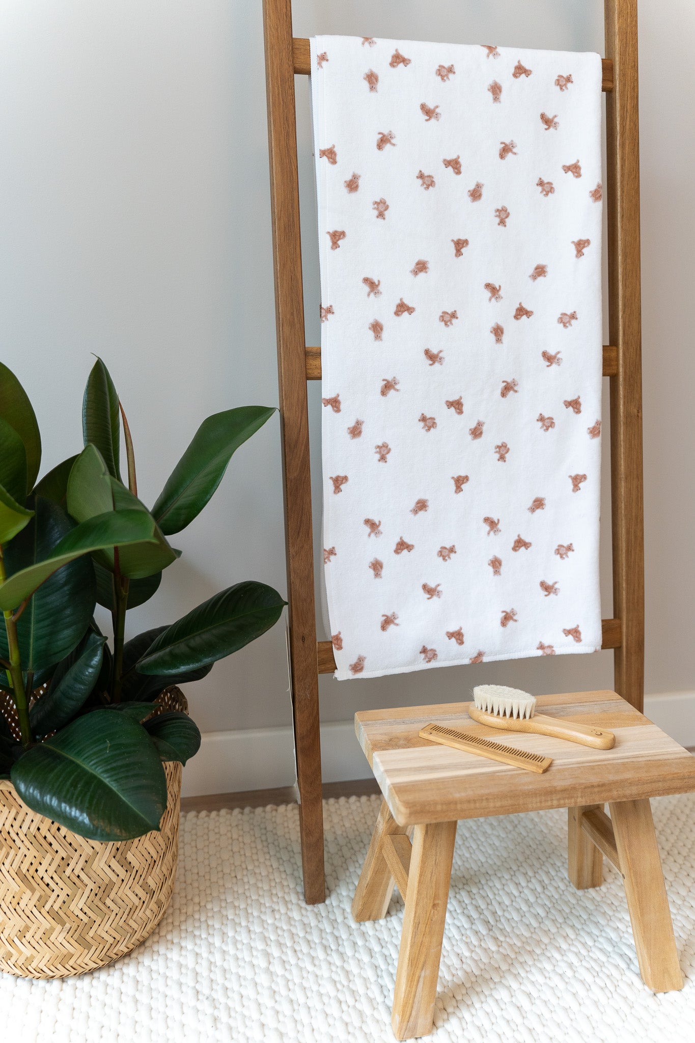 Eco towel with Teddy Bears