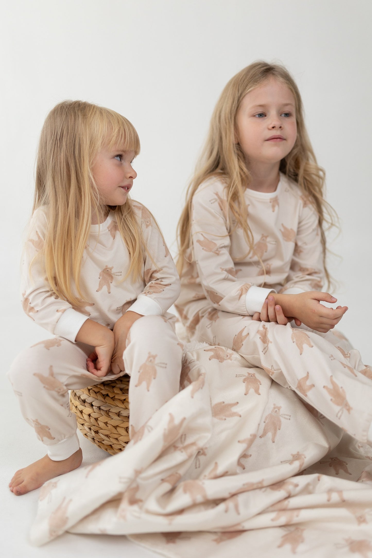 Caramel Bear gift box with Pajama (set of 2 items)