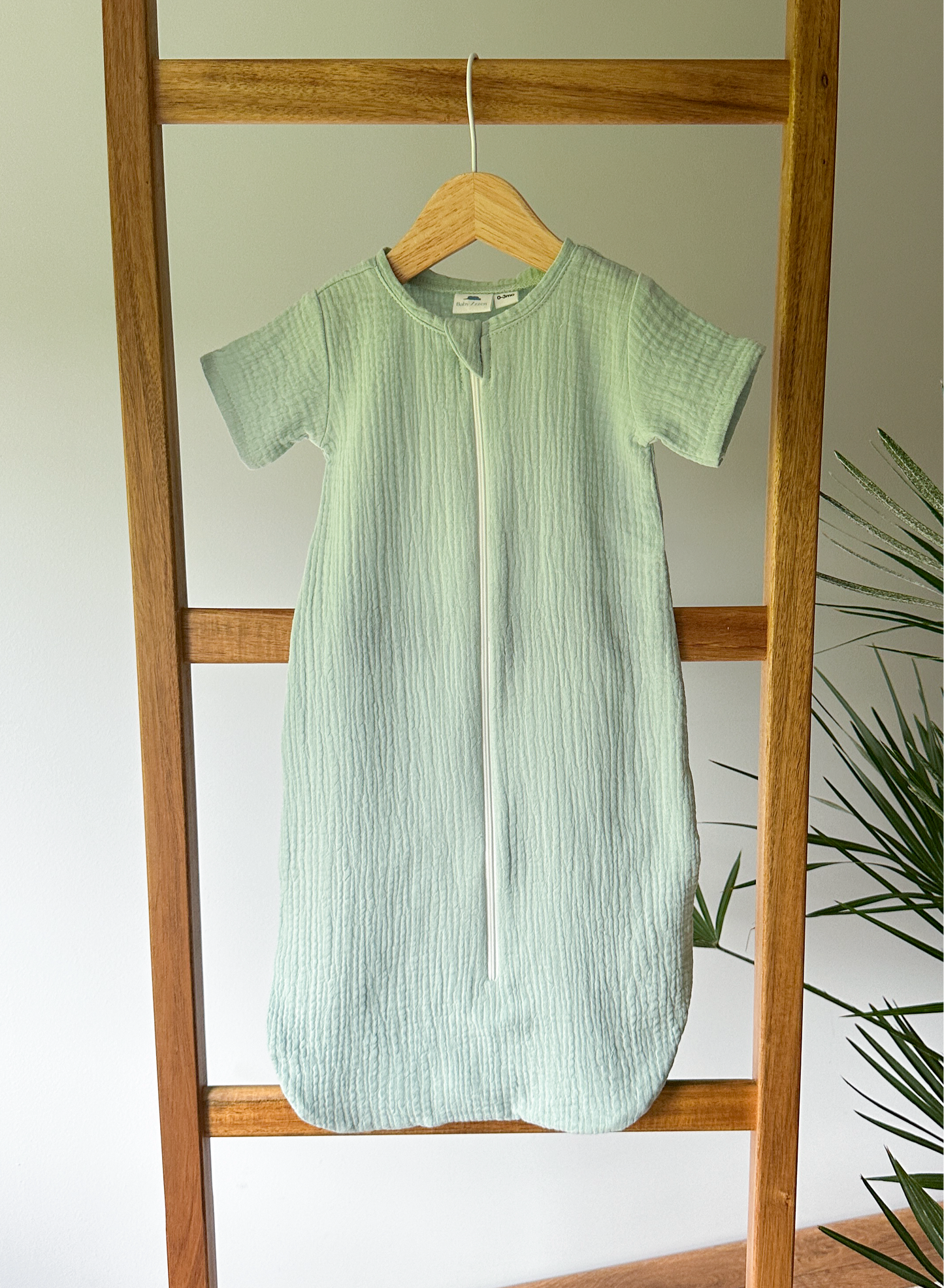 Muslin Sleeping Bag Eucalyptus (3 options)