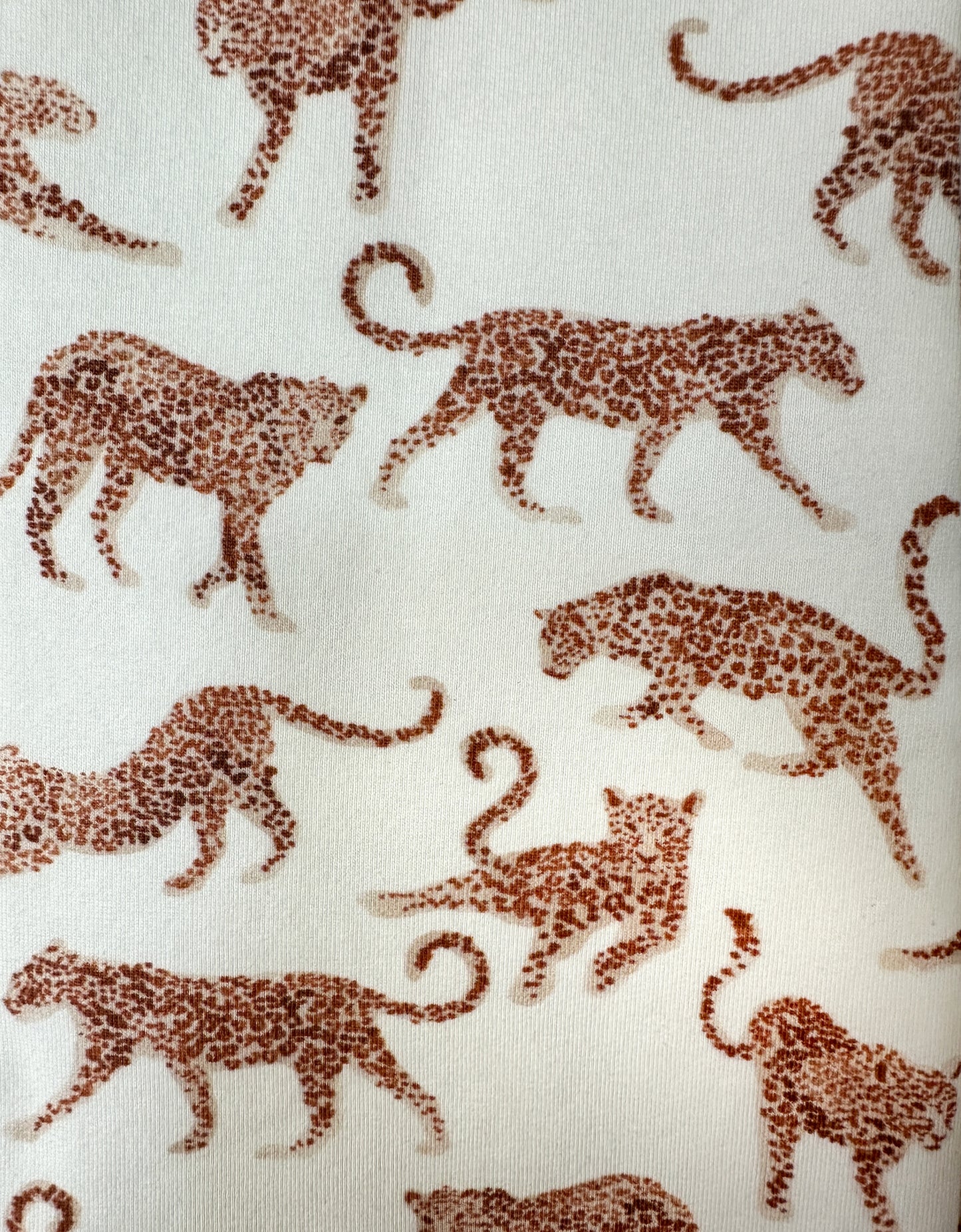 Warm baby sleeping bag with Leopards