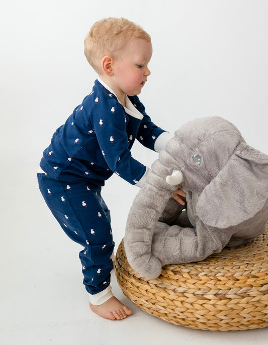 Pajama Seagulls Navy