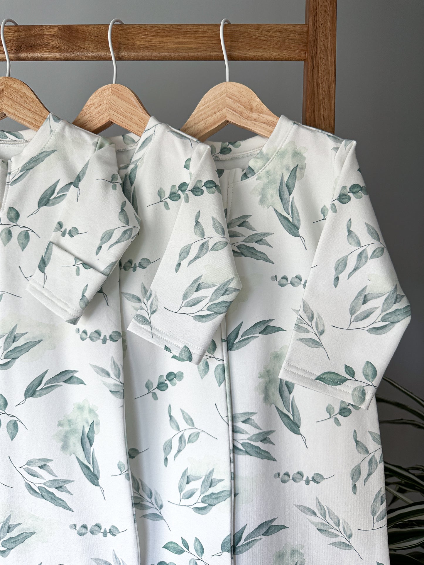 Warm baby sleeping bag with Eucalyptus