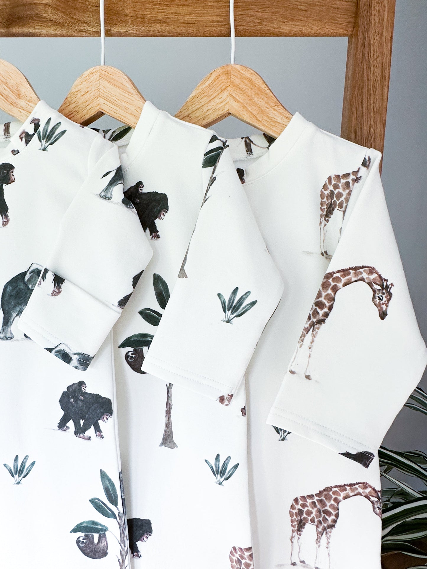 Warm baby sleeping bag Jungle (4 sizes, 0-18months)