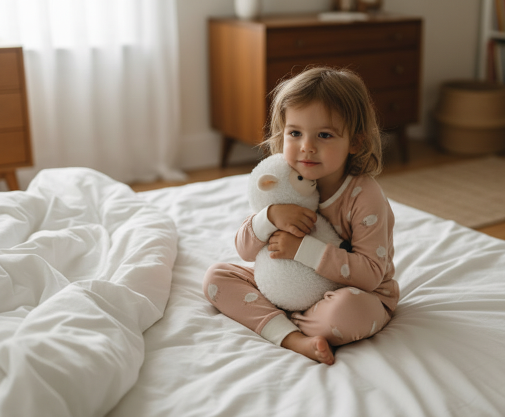 Eco cotton Pajama Sheep Pink