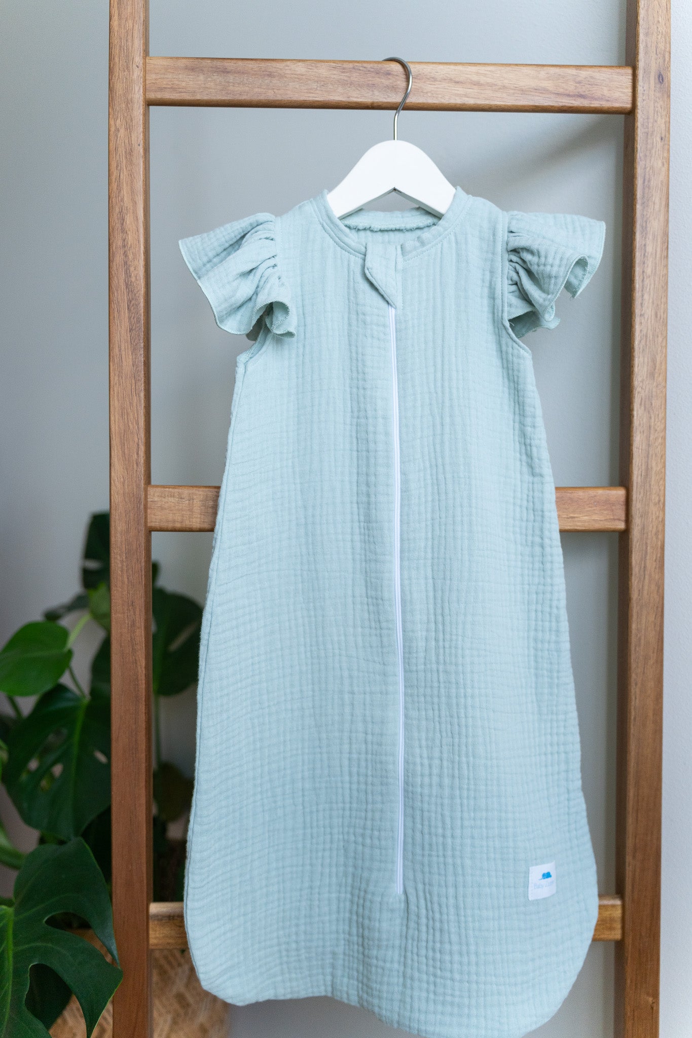 Muslin Sleeping Bag Eucalyptus (3 options)