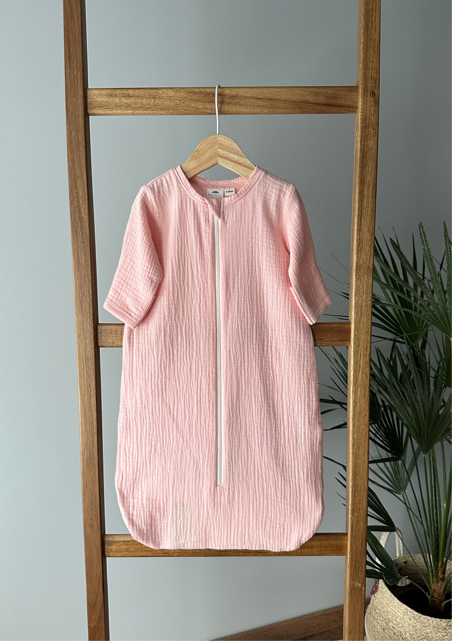 Muslin Sleeping Bag Pink mood (2 options)
