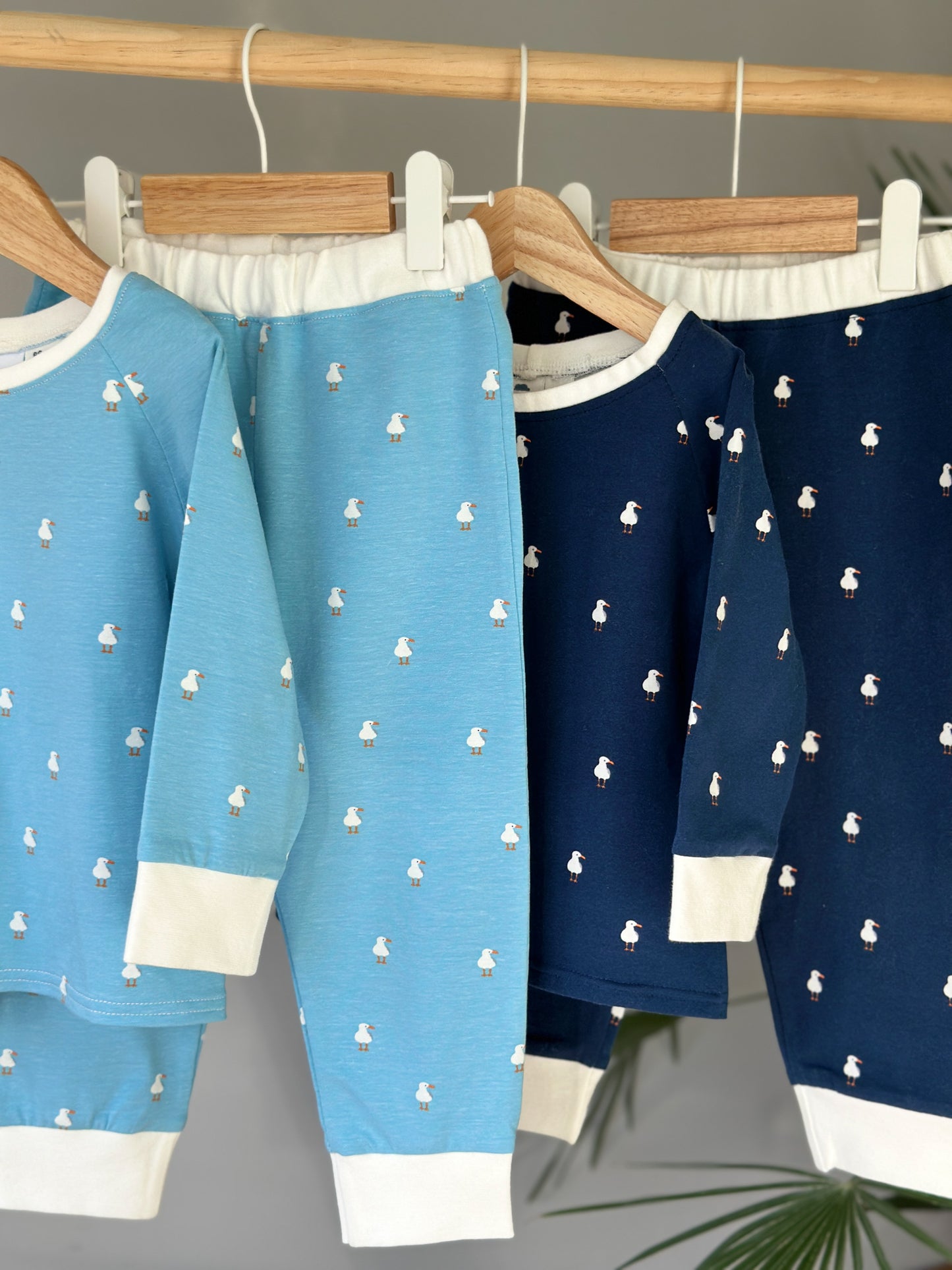 Pajama Seagulls Navy