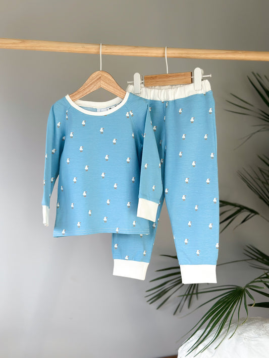 Pajama Seagulls Sky