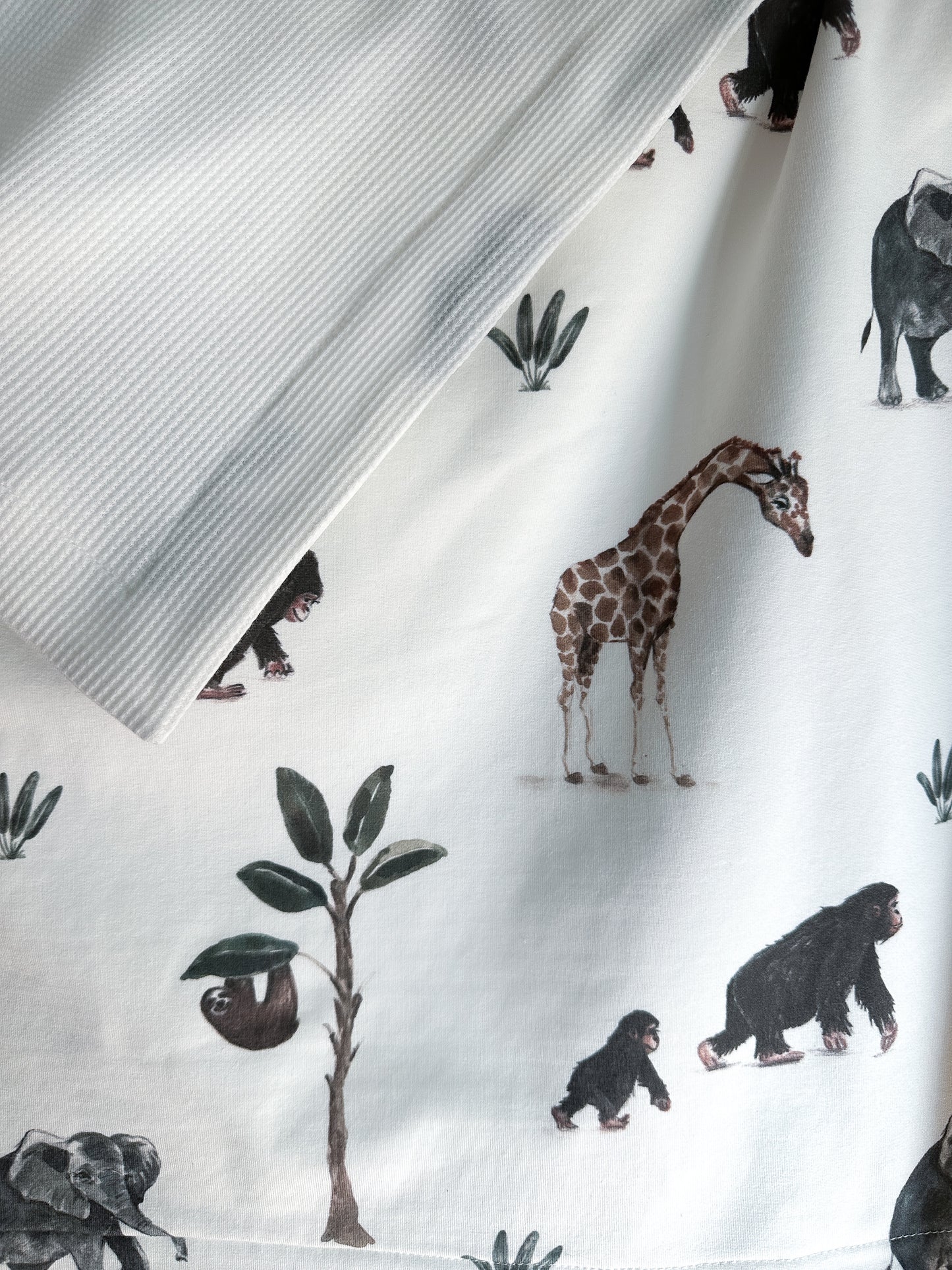 Baby Set Jungle with Waffle Blanket