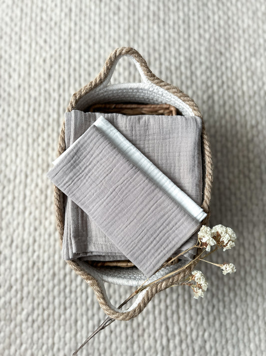 Set of 3 muslin cloths