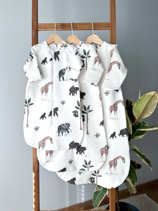 Baby Sleeping Bag Jungle Light