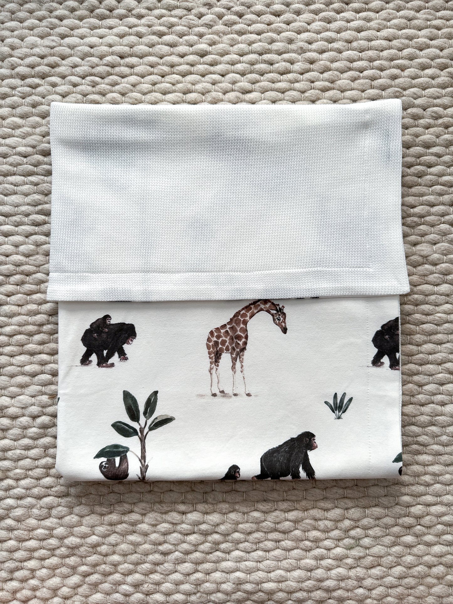 Baby Set Jungle with Waffle Blanket