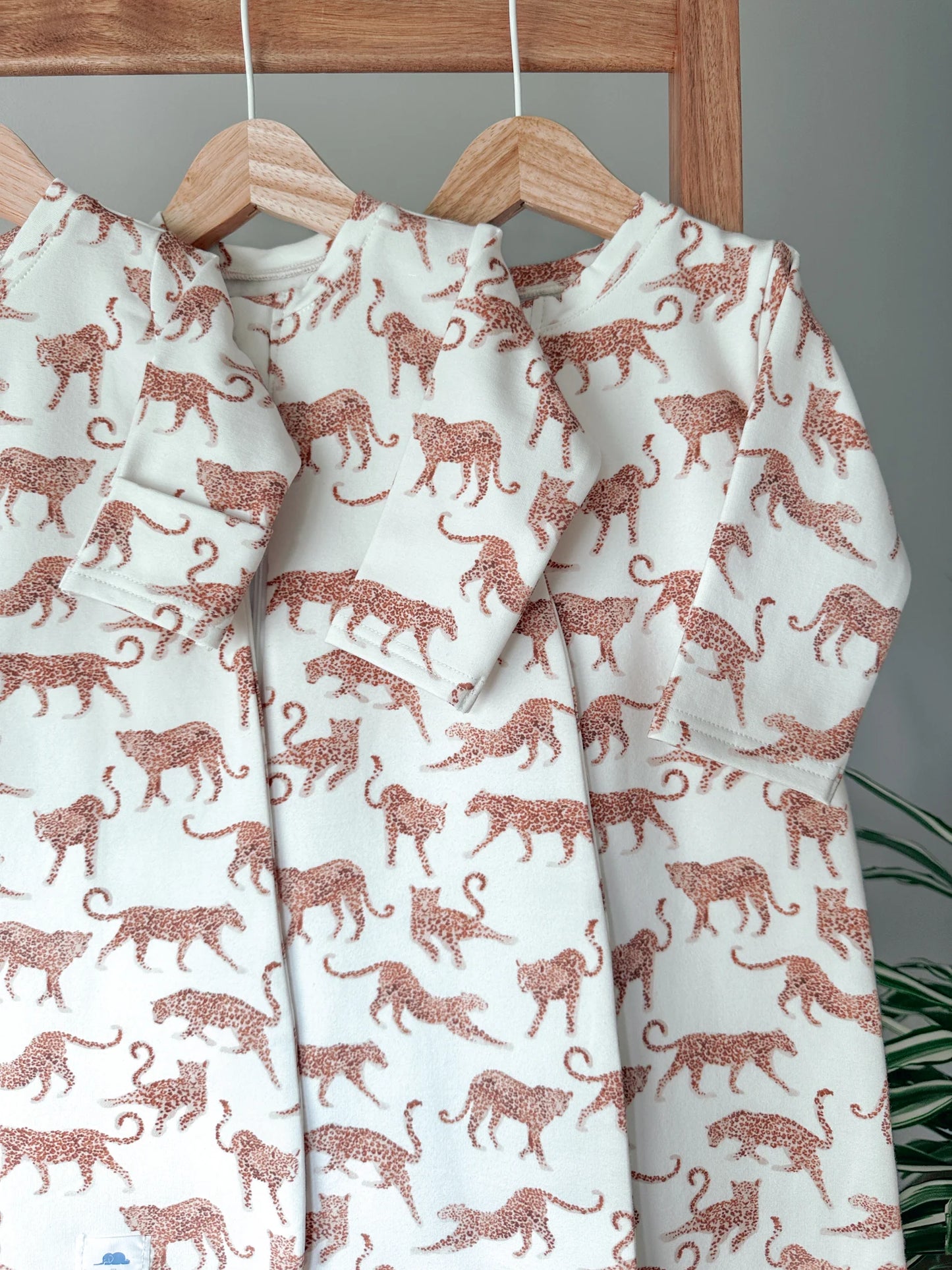 Warm Baby Set with Leopards