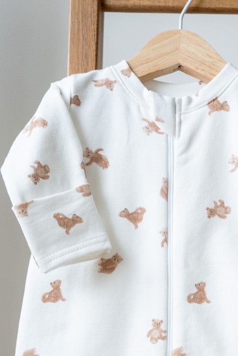 Warm baby sleeping bag  with Teddy Bears (4 sizes, 0-18months)
